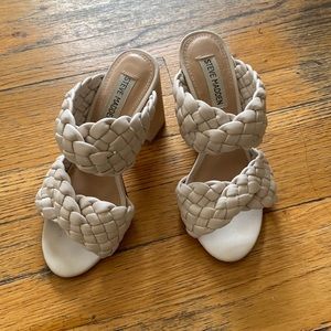 Steve Madden puffy woven sandals